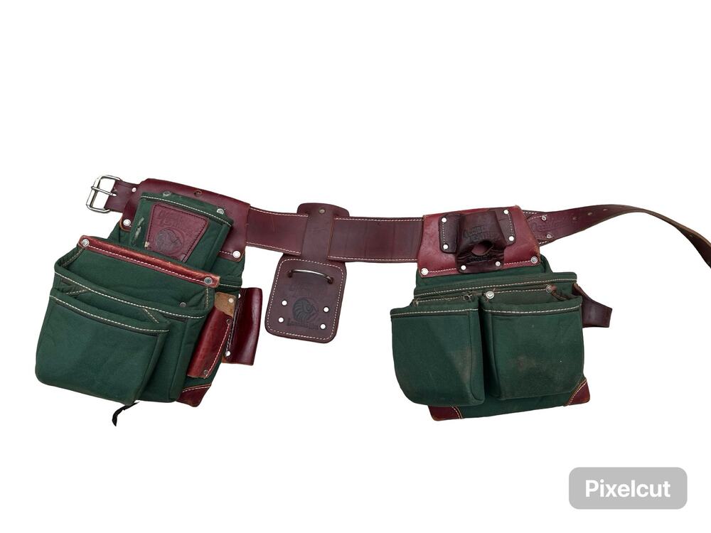 Occidental Leather OxyLights Framer Tool Belt 8018DB 8062 USA Hunter Green